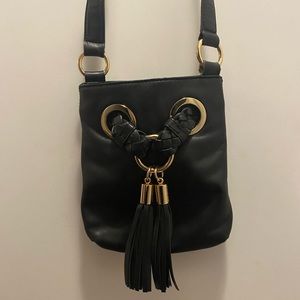 Michael Kors crossbody bag with gold hardware